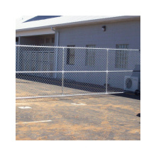 Cheap Cyclone Mesh Fence Galvanized Diamond Wire Mesh Chain Link Fences For Sale